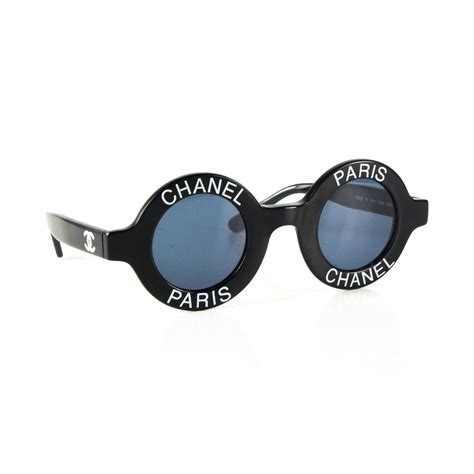 chanel round sunglasses vintage.